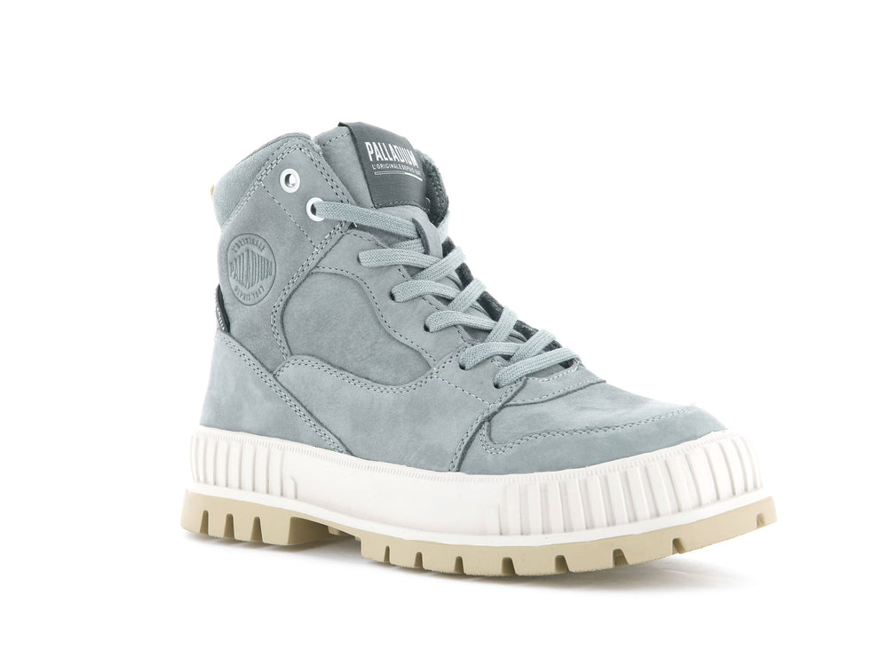 Zapatillas Palladium PALLASHOCK HI SNK Mujer Cloudburst | Costa Rica-65827